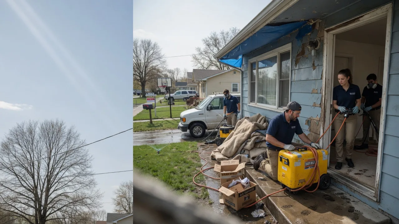 Basement Flood Cleanup in Newry, PA near me